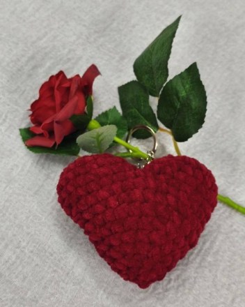 23  α  καρδια κοκκινη μπρελοκ (1)